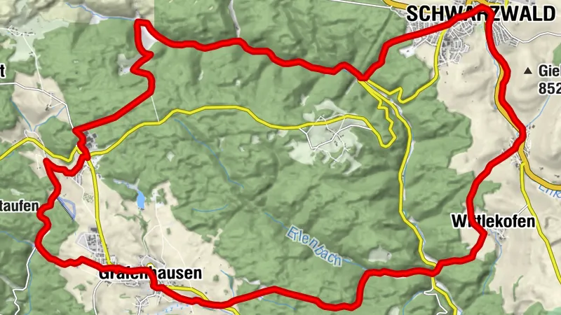 Von Bonndorf nach Rothaus