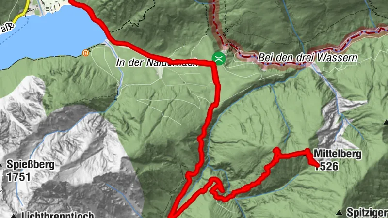Erkundungstour Mittelberg (beim Plansee) 