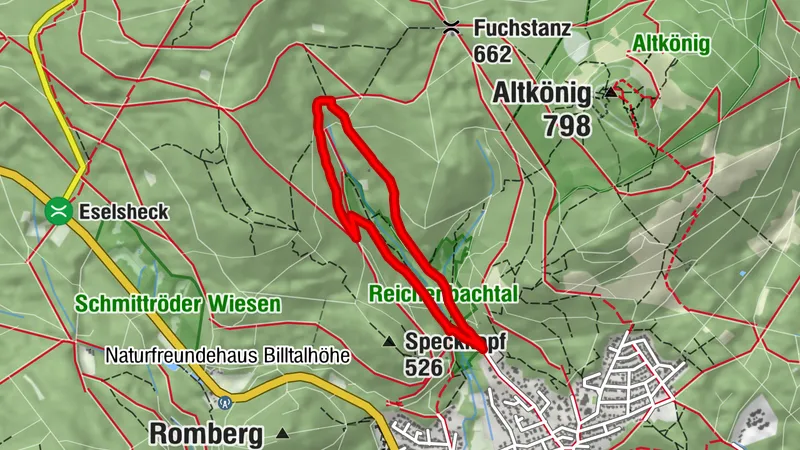 Heilklima-Wanderweg Reichenbachtal (RB1)