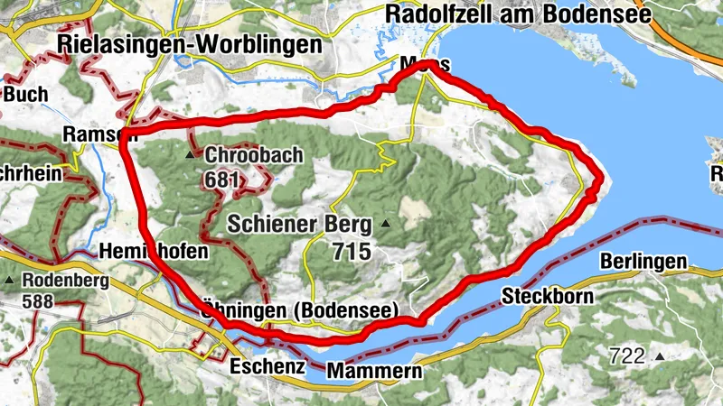 Höri peninsula round trip from Stein am Rhein