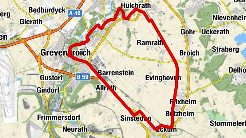 Routentipp 93 - 3. Raderlebnistag Niederrhein