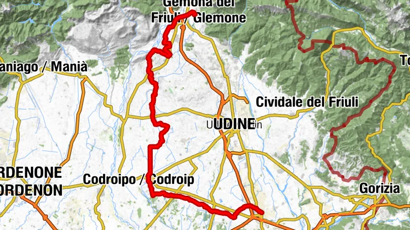 FVG7 Friulská cyklostezka (C700)
