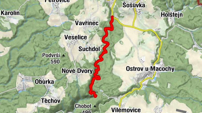 Von Slaup nach Punkwahöhlen