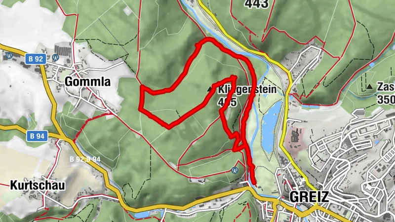 Greiz, Thüringen/Deutschland