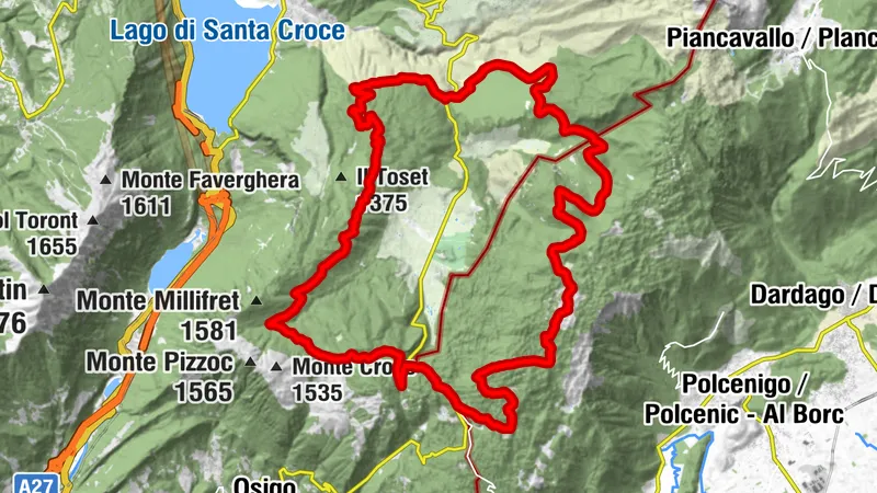 Giro della Foresta del Cansiglio. Estate 2018