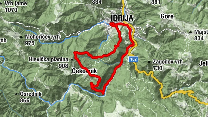 Čipka trail 14km