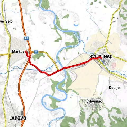 ST408 Markovac - Svilajnac