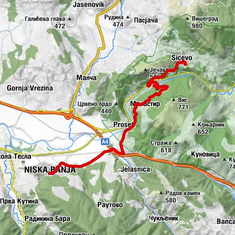 ST420 Niska Banja - Sićevo