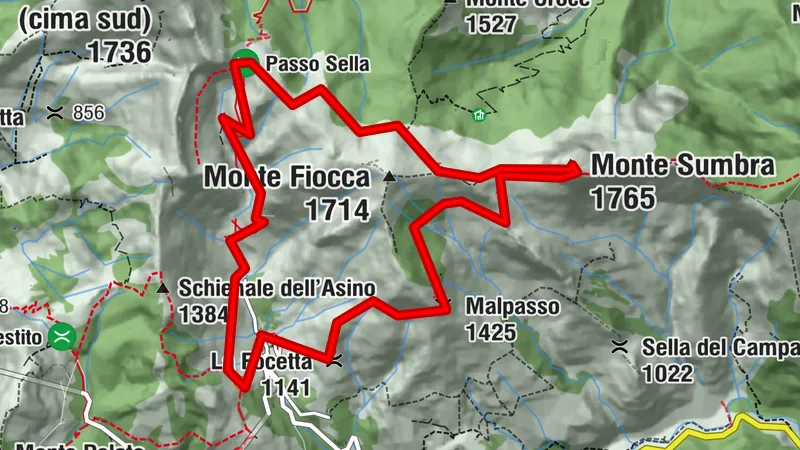 Apuanische Alpen - Monte Sumbra (ITA)