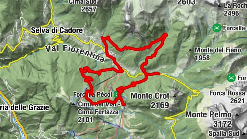 Tour of the Alpine Pastures of Val Fiorentina