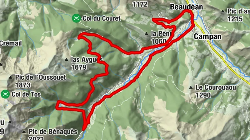 G7 Les hauteurs de la vallée de Lesponne