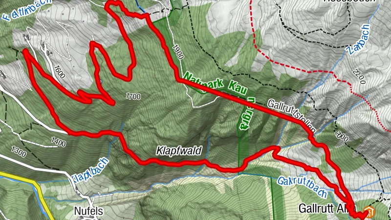 Gallruth Alm über Viehweg
