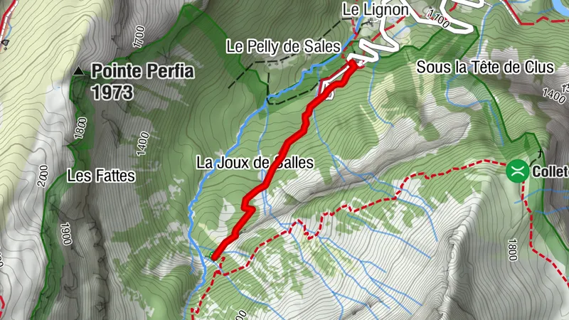 Hiking Trail: La Pleureuse and La Sauffaz Waterfalls