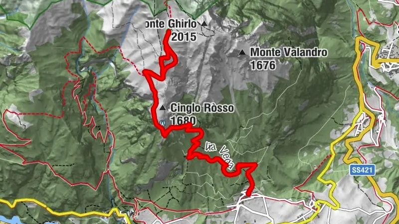 On Monte Valandro