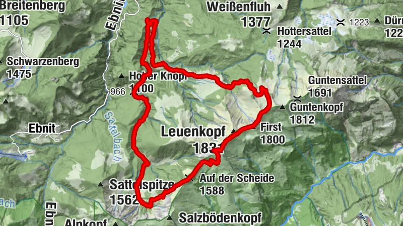 Gütle - Mörzelspitze