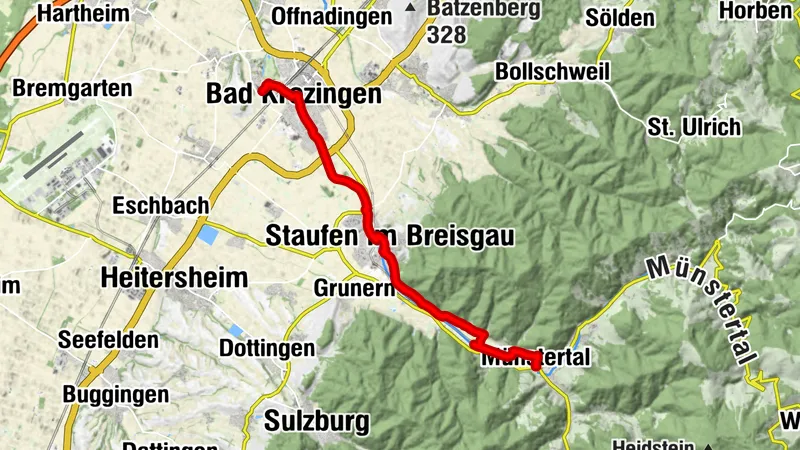 Genusswanderung Bad Krozingen-Staufen-Münstertal