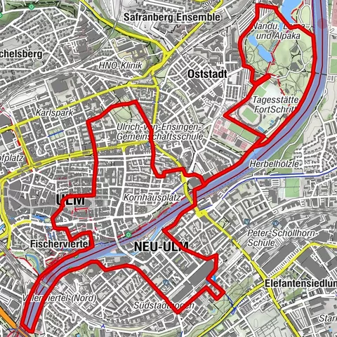 StadtRadRoute Ulm