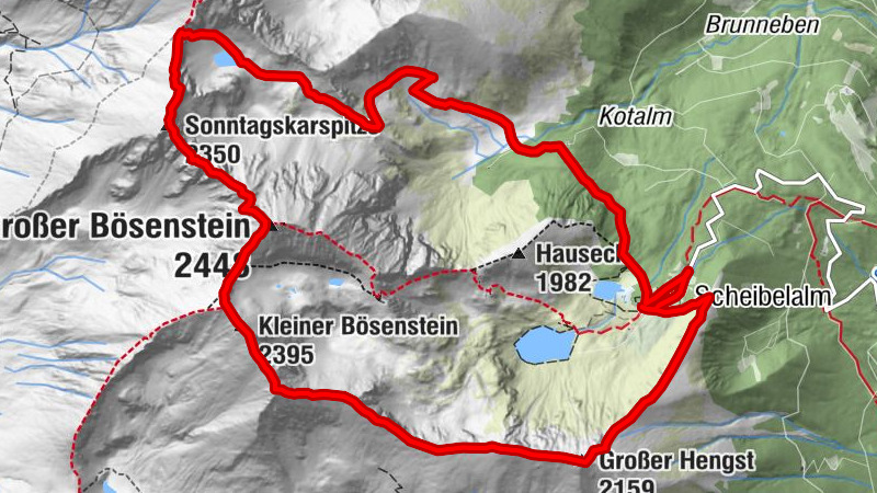 Großer Bösenstein - 4 Gipfel-Wanderung