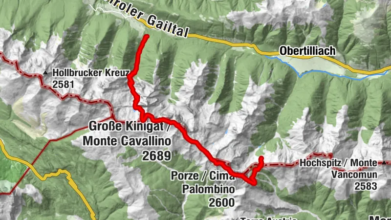 Goldtoni - Alpenbogen A160 Obstansersee Hütte - Porzehütte