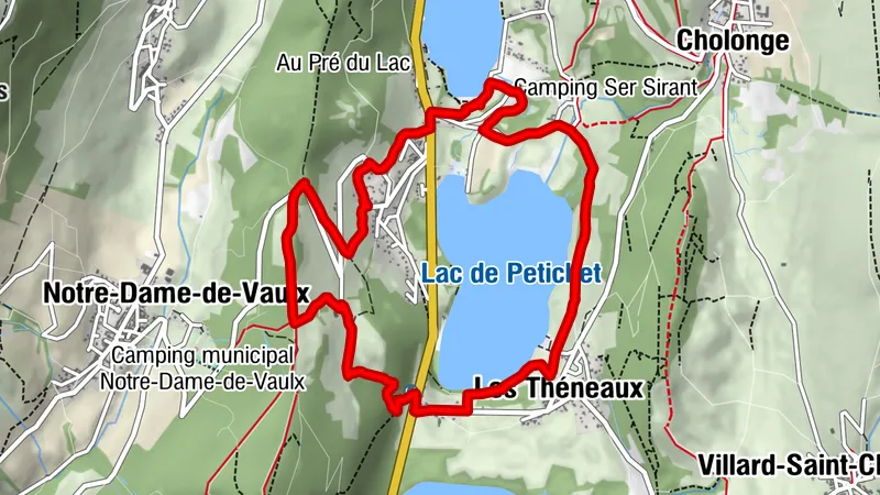 Um den Lac de Petichet