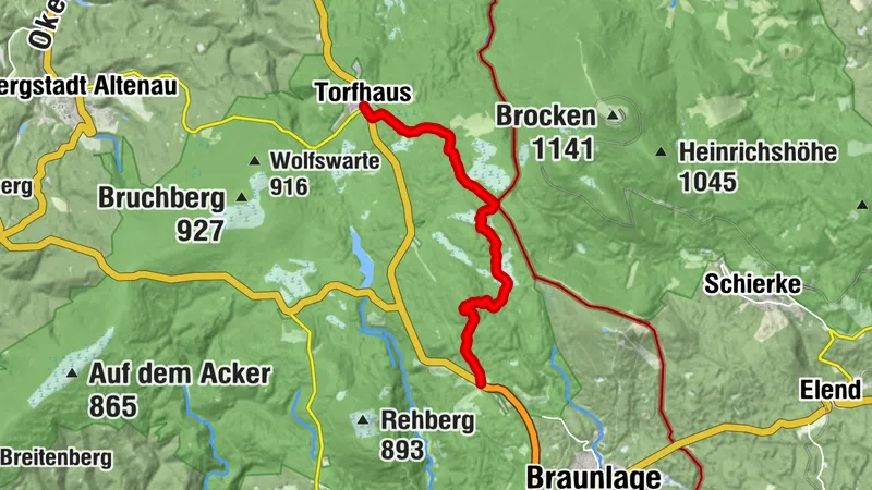 Über den Achtermann in die Hochmoore