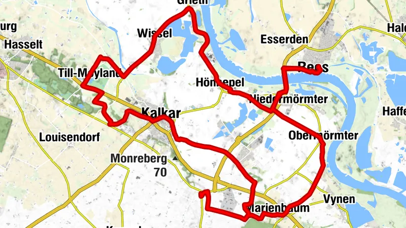 NiederRheinroute – Kultur und Natur zwischen Rhein und Römern Tag 1