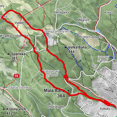 Rača Anfiteater - Panova Lúka - Zbojnička - Rača Anfiteater