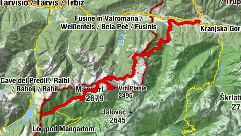 Goldtoni - Alpenbogen A168 Passo Predil - Podkoren