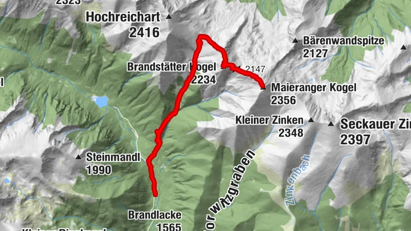 Brandstätterkogel / Maierangerkogel