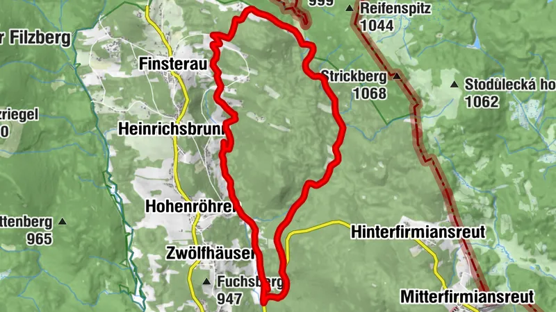 Runde  Annathalmühle - Finsterau - Hammerklause