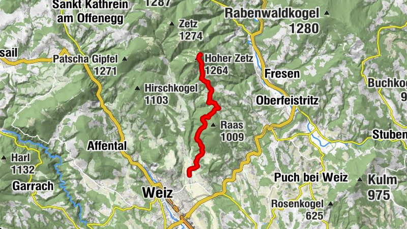 Weiz: Hoher Zetz