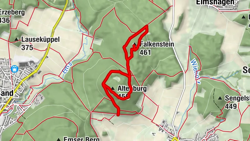 Burgenrunde (Niedenstein, Naturpark-Rundweg 2)