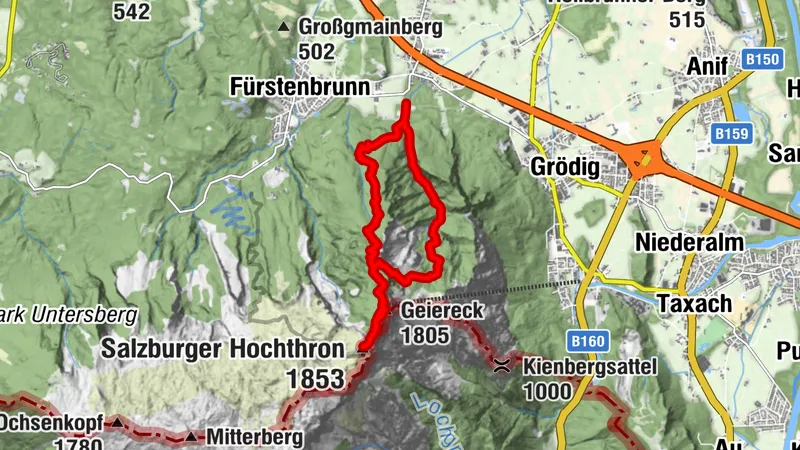 Untersberg / Salzburger Hochthron / Geiereck