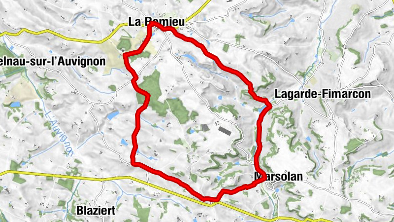The Countryside of La Romieu