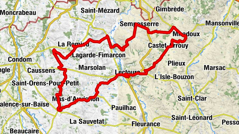 Bike ride in Lectourois – Lectoure