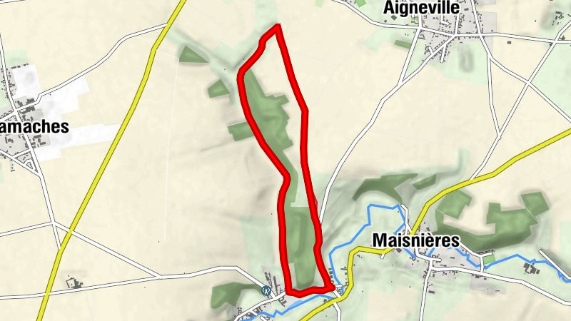 Circuit VTT - Le moulin de Visse