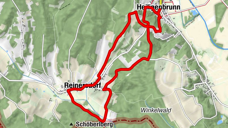 Wandern in der Weinidylle: Rundweg Heiligenbrunn - Reinersdorf