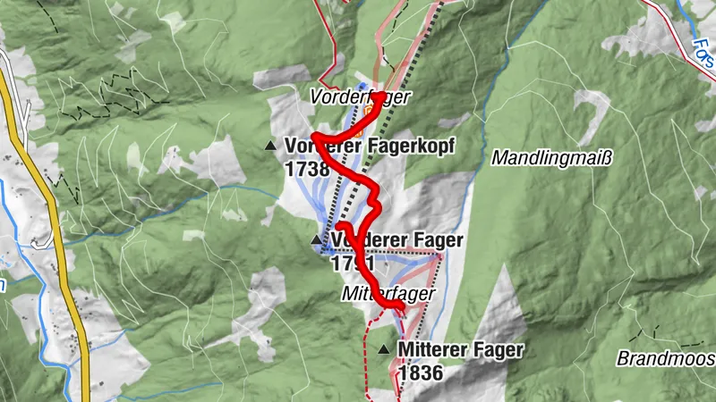 Winterwanderweg Fageralm