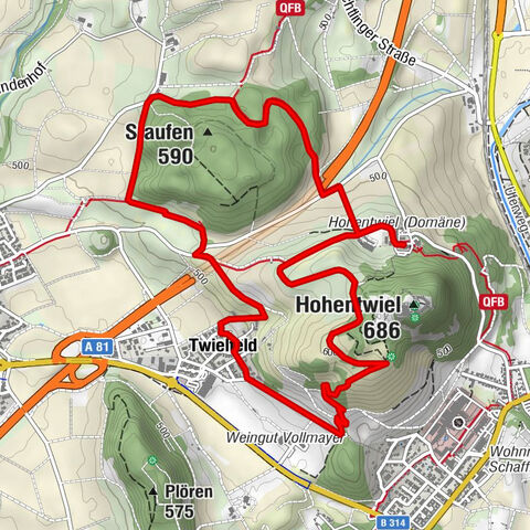 "Hegauer Kegelspiel" Hohentwieler