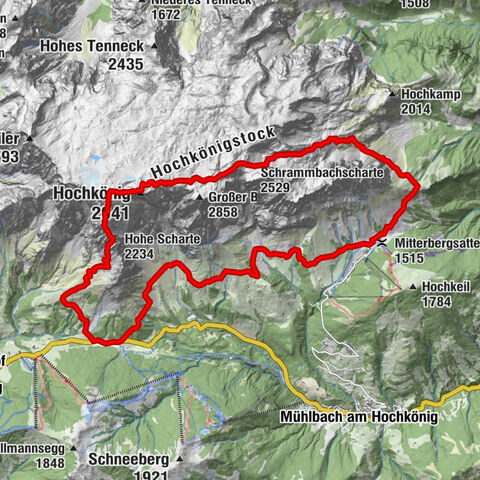 Königsjodler Klettersteig (C/D) Hochkönig