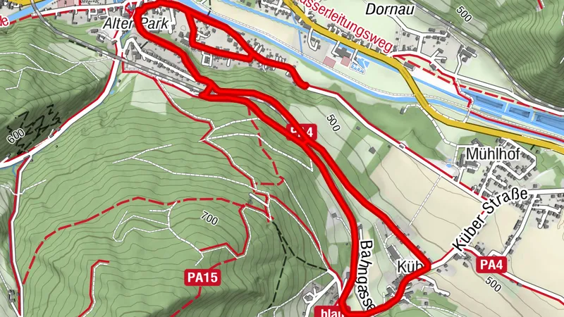 Der Bahn entlang von Payerbach nach Küb und retour