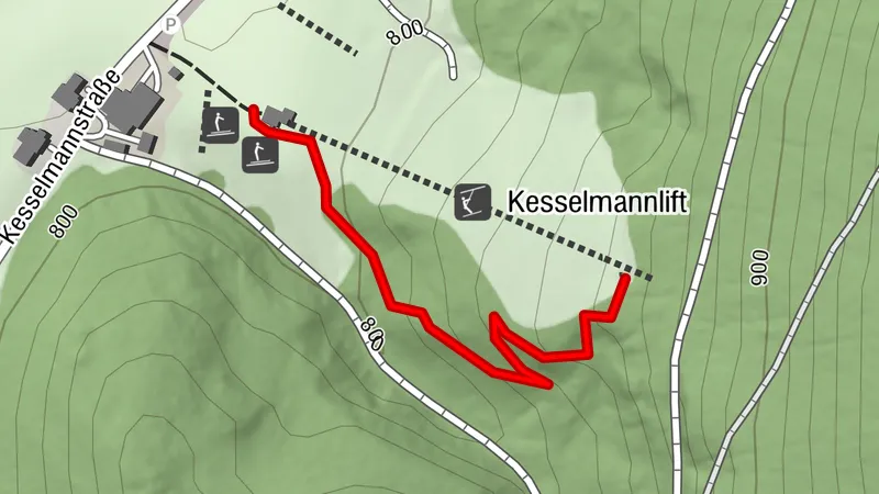 Bike Trails Kesselmann - Red Singletrack