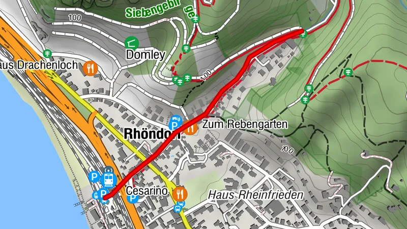 Zuweg Bad Honnef_Rhöndorf