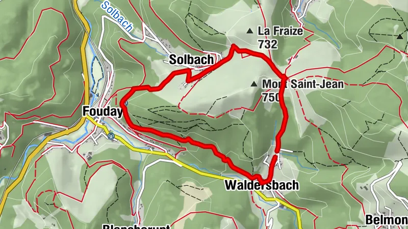 Waldersbach Solbach boucle 