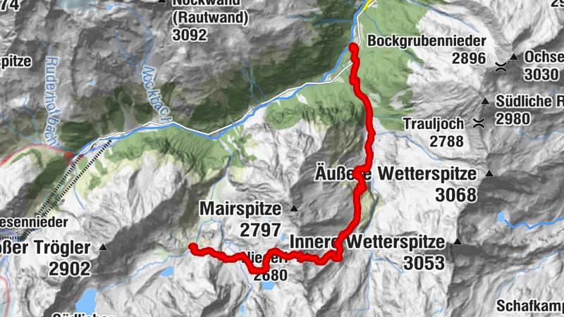 Wilder Wasser - Sulcenauhutte