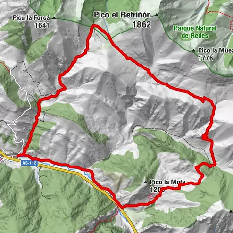 Felechosa, abwechslungsreiche Runde