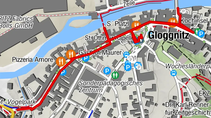 Rundumadum Gloggnitz - im Zentrum der Stadt