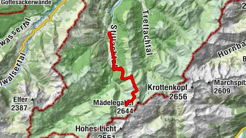 Waltenbergerhaus nach Fellhorn Talstation