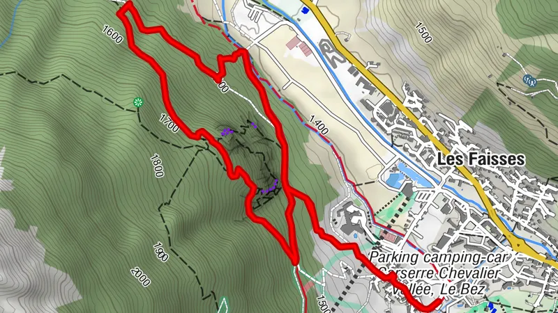 Le sentier botanique du Bez