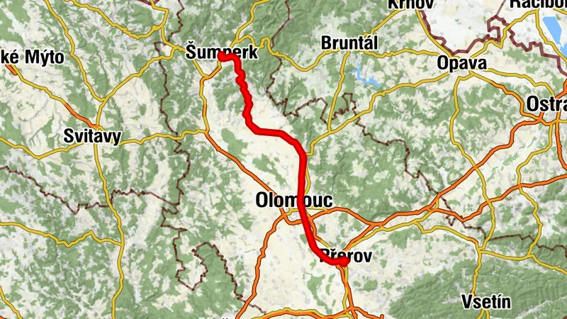Šumperk, okres Šumperk/Czechia
